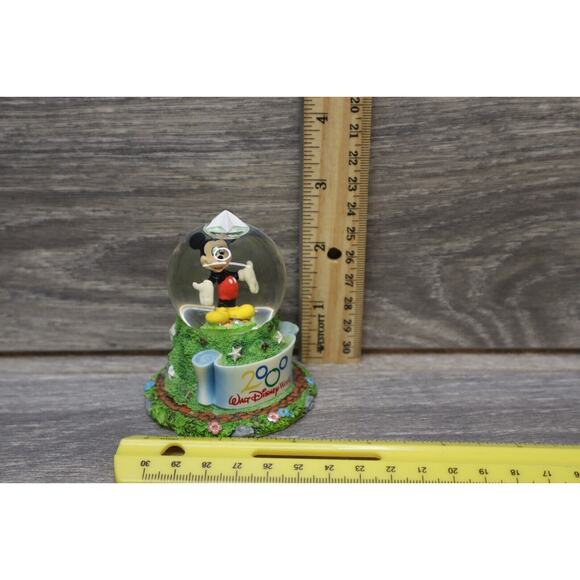 Walt Disney World 2000 Mickey Mouse Snow Globe Souvenir Collectible - Picture 10 of 13